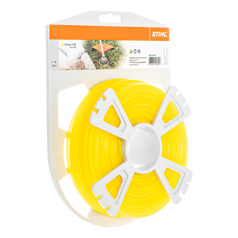 STIHL КОРДА ПЕТОЪГЪЛНА 3ММX58 М ЖЪЛТА STIHL КОРДА ПЕТОЪГЪЛНА 3ММX58 М ЖЪЛТА