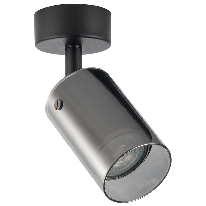 СПОТ GU10 10W СТЪКЛЕН ЧЕРЕН ULTRALUX СПОТ GU10 10W СТЪКЛЕН ЧЕРЕН ULTRALUX