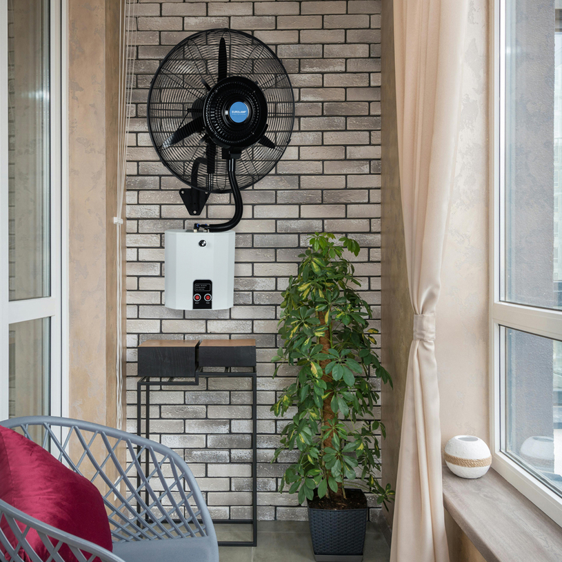 СТЕНЕН ВЕНТИЛАТОР С МЪГЛА Ф66 260W 220V СТЕНЕН ВЕНТИЛАТОР С МЪГЛА Ф66 260W 220V