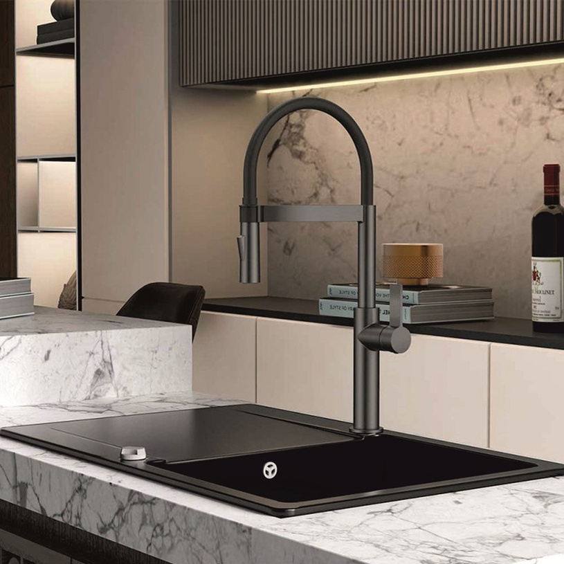 &7169184GG СМЕСИТЕЛ ЗА КУХНЯ GUN GRAY &7169184GG СМЕСИТЕЛ ЗА КУХНЯ GUN GRAY