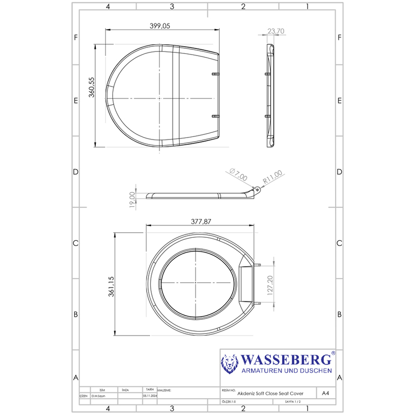ТОАЛЕТНА СЕДАЛКА MEDITERRA SLOW MOTION ТОАЛЕТНА СЕДАЛКА MEDITERRA SLOW MOTION