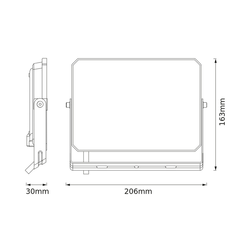 &LED ПРОЖЕКТОР 50W 65K IP65 ЧЕРЕН OSRAM &LED ПРОЖЕКТОР 50W 65K IP65 ЧЕРЕН OSRAM