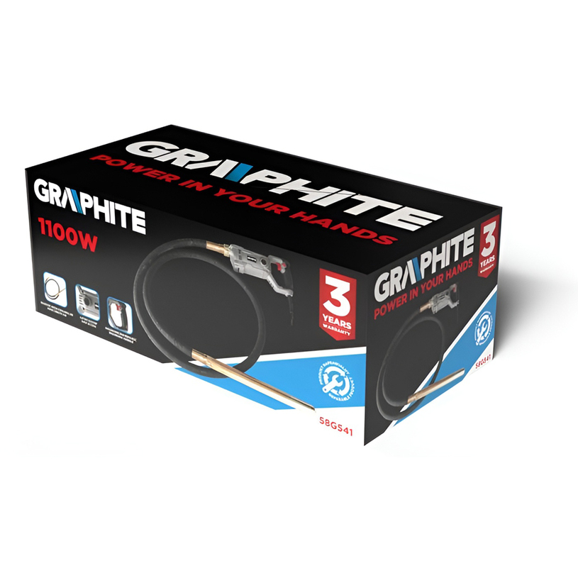 GRAPHITE ВИБРАТОР ЗА БЕТОН 58G541 GRAPHITE ВИБРАТОР ЗА БЕТОН 58G541