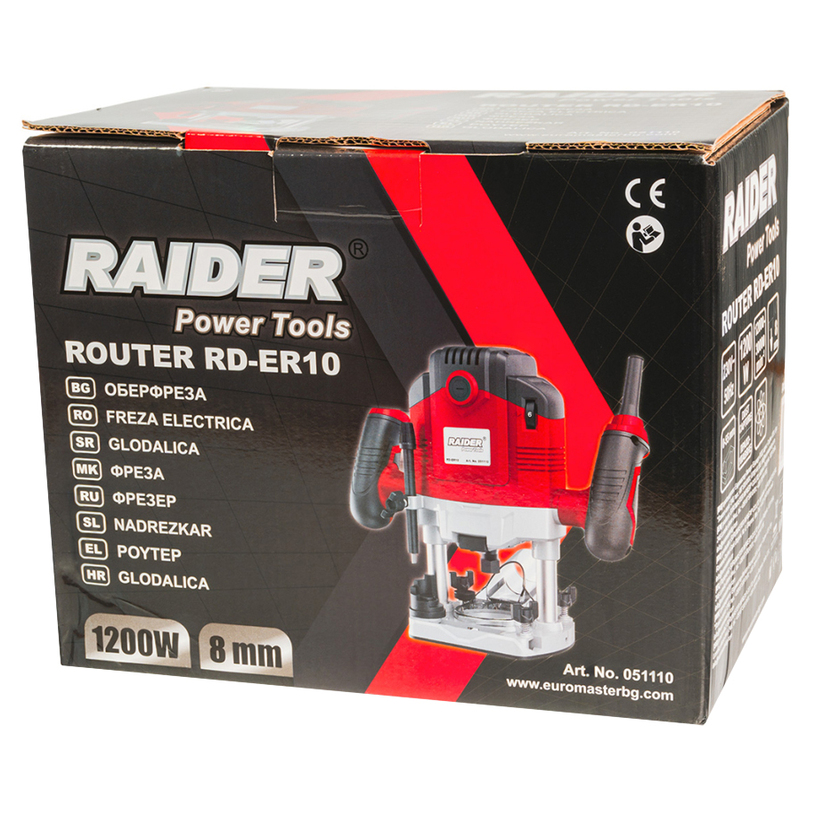 RAIDER ОБЕРФРЕЗА 1200W 8mm RD-ER10 RAIDER ОБЕРФРЕЗА 1200W 8mm RD-ER10