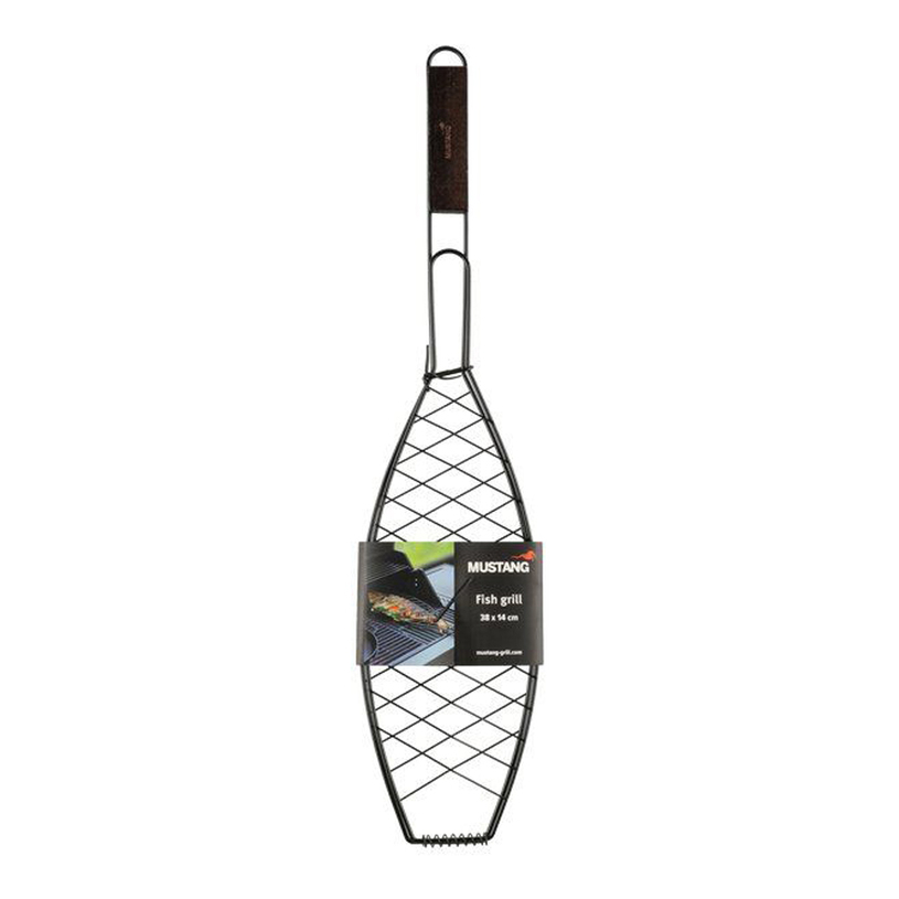 СКАРА ЗА BBQ ЗА РИБА BK LINE 18X38CM СКАРА ЗА BBQ ЗА РИБА BK LINE 18X38CM