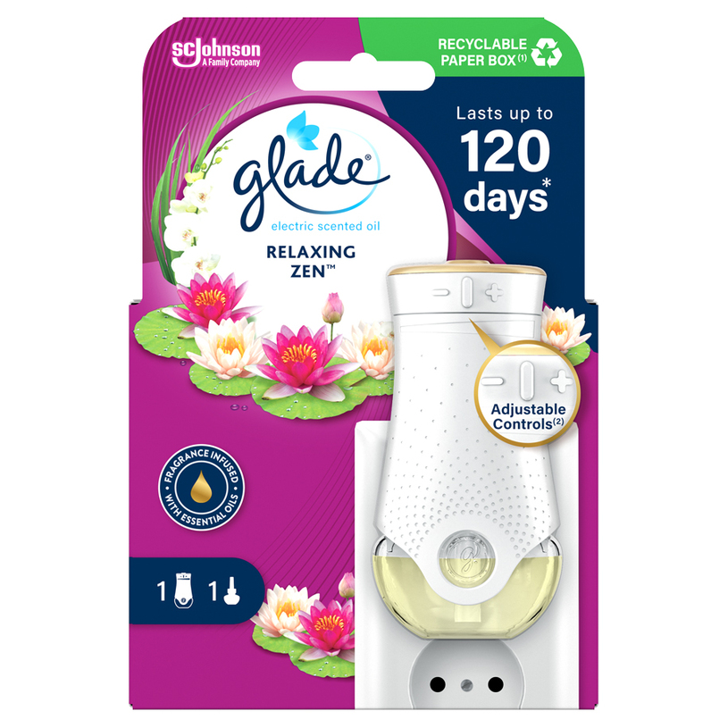 КОМПЛЕКТ ЕЛЕКТР. РЕЛАКС 20 ML GLADE КОМПЛЕКТ ЕЛЕКТР. РЕЛАКС 20 ML GLADE