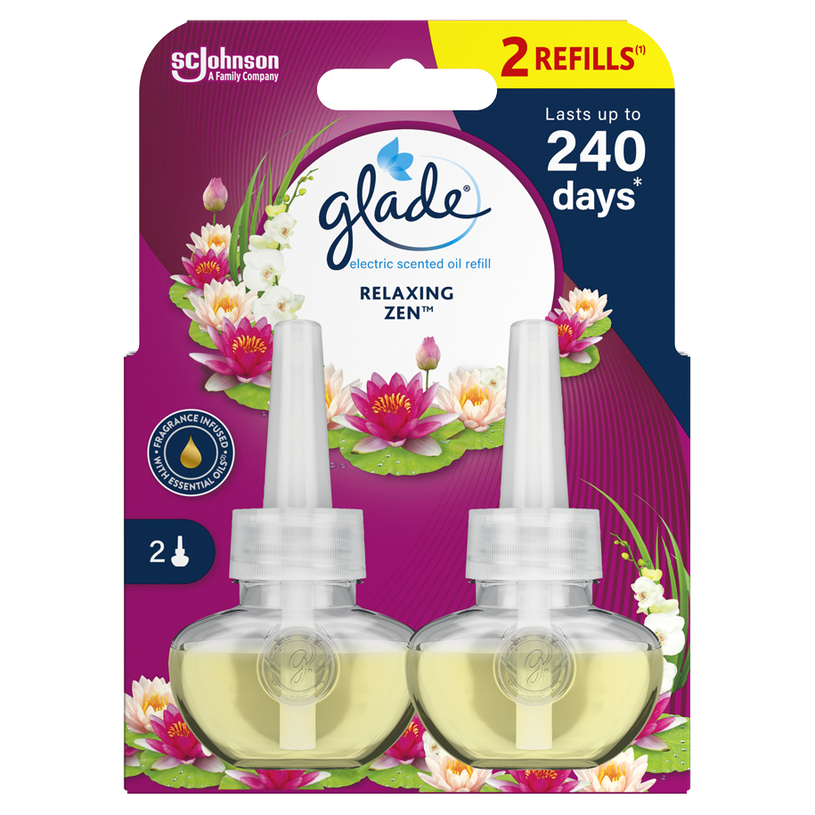 ДВОЕН ПЪЛНИТЕЛ РЕЛАКС 2X20 ML GLADE ДВОЕН ПЪЛНИТЕЛ РЕЛАКС 2X20 ML GLADE