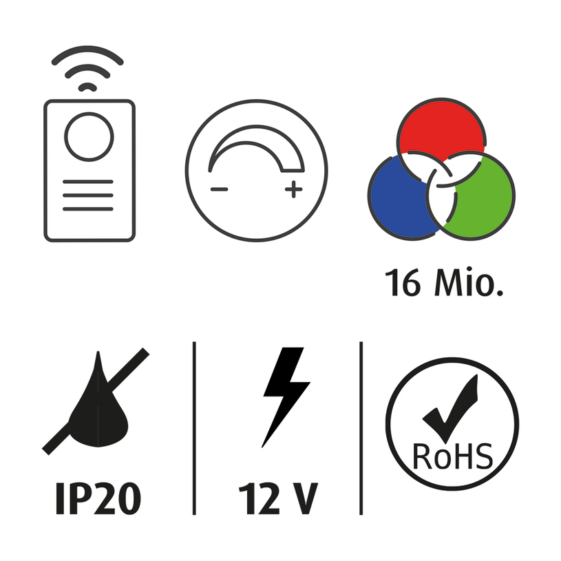 LED К-КТ ПРОФИЛ И RGB ЛЕНТА 1 М LED К-КТ ПРОФИЛ И RGB ЛЕНТА 1 М