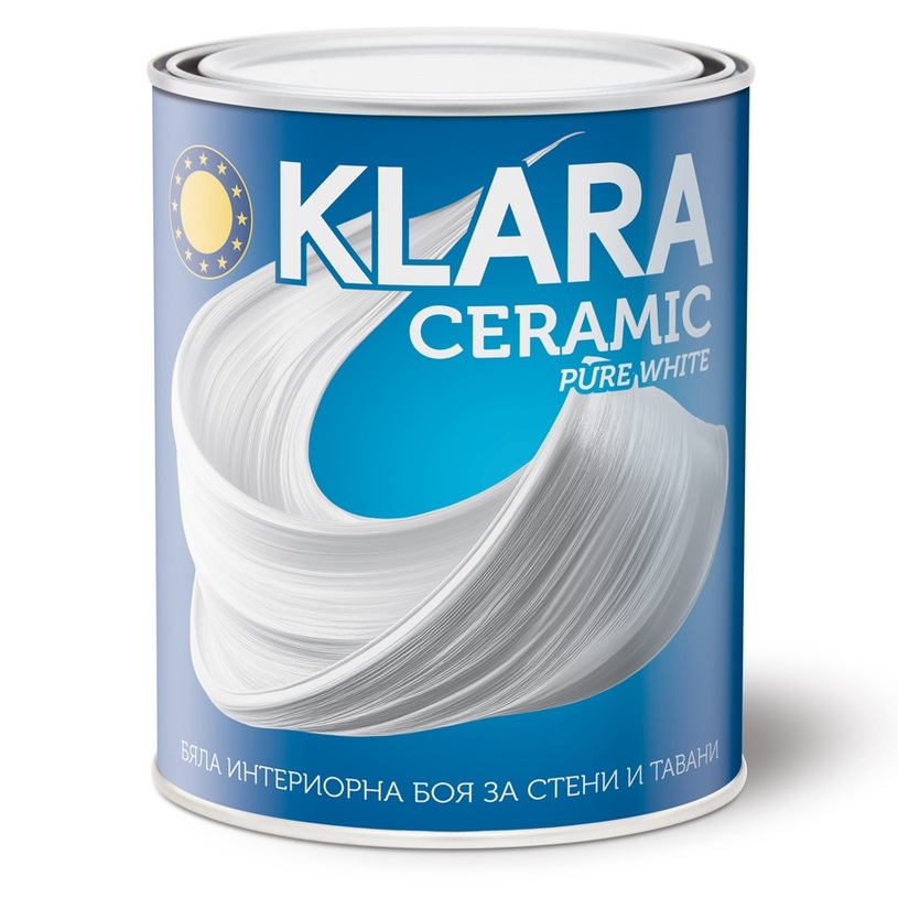 KLARA CERAMIC АКРИЛНА БЯЛА БОЯ 1 L KLARA CERAMIC АКРИЛНА БЯЛА БОЯ 1 L