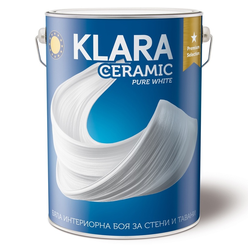 KLARA CERAMIC АКРИЛНА БЯЛА БОЯ 5 L KLARA CERAMIC АКРИЛНА БЯЛА БОЯ 5 L