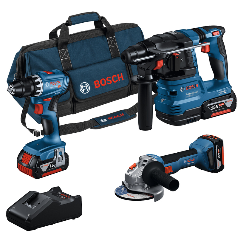 BOSCH BLUE АКУМ. БЕЗЧ. КОМПЛЕКТ 18 V BOSCH BLUE АКУМ. БЕЗЧ. КОМПЛЕКТ 18 V