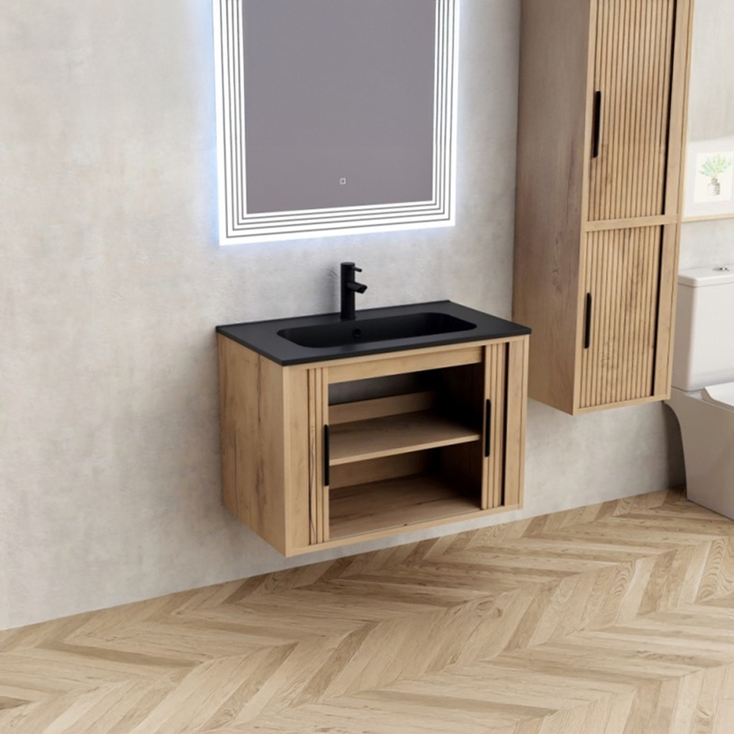 ШКАФ ЗА БАНЯ AREZZO8045 WOODEN 80X45X55^ ШКАФ ЗА БАНЯ AREZZO8045 WOODEN 80X45X55^