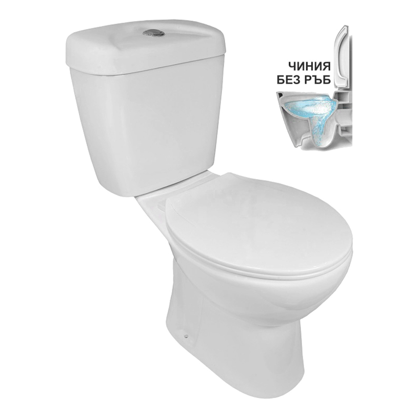 МОНОБЛОК LINNI 6576S RIMLESS В/О МОНОБЛОК LINNI 6576S RIMLESS В/О