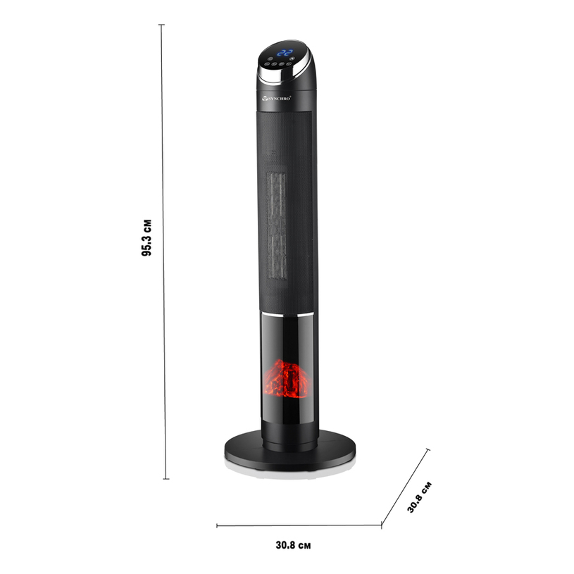 ВЕНТ. ПЕЧКА HPC-F2013YL 2000W С ПЛАМЪК ВЕНТ. ПЕЧКА HPC-F2013YL 2000W С ПЛАМЪК