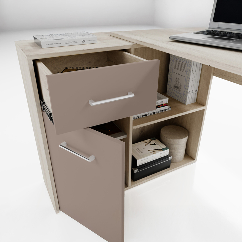 БЮРО NOVA 2 АРВЕН СОНОМА/ЛАТЕ БЮРО NOVA 2 АРВЕН СОНОМА/ЛАТЕ