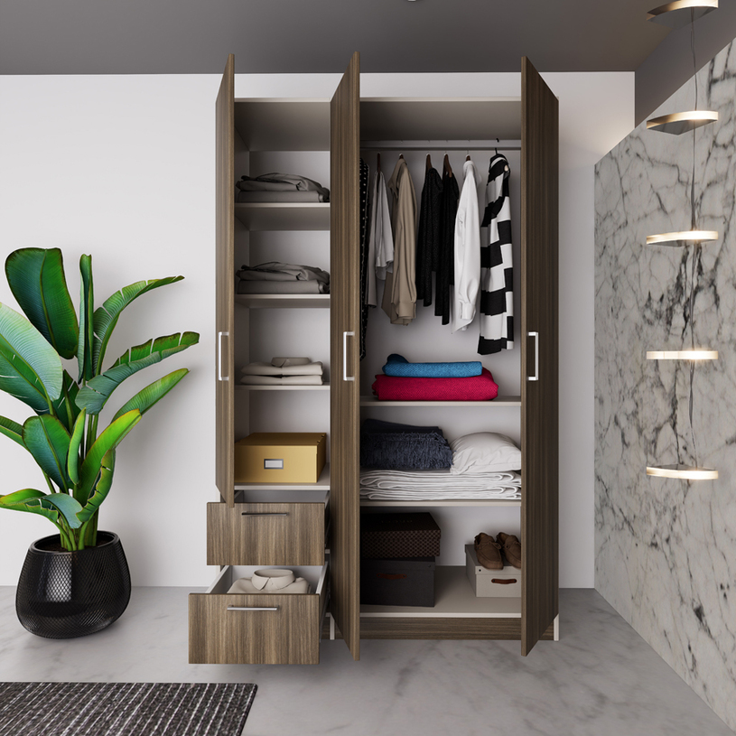 ГАРДЕРОБ NOVA КАШМИР/ДЪБ ДИЛЪН ГАРДЕРОБ NOVA КАШМИР/ДЪБ ДИЛЪН