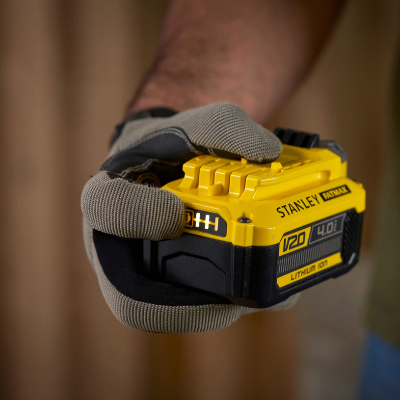 STANLEY АКУМ. БАТЕРИЯ 20V/4AH FATMAX V20 STANLEY АКУМ. БАТЕРИЯ 20V/4AH FATMAX V20