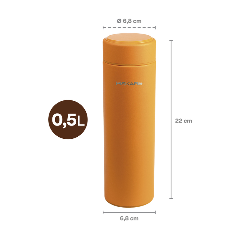 Къмпинг Термо бутилка Fiskars 0.5l org Къмпинг Термо бутилка Fiskars 0.5l org