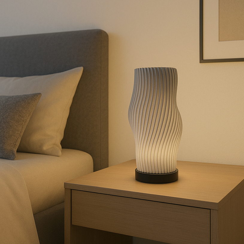 LED НАСТОЛНА ЛАМПА 3D СИВА WIEN LED НАСТОЛНА ЛАМПА 3D СИВА WIEN