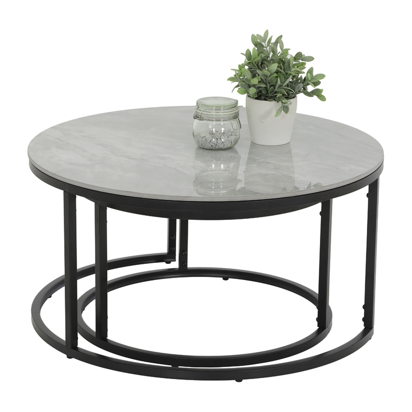 ХОЛНА МАСА ЛУИС СЕТ 2БР Ф80+Ф60 СИВ ХОЛНА МАСА ЛУИС СЕТ 2БР Ф80+Ф60 СИВ