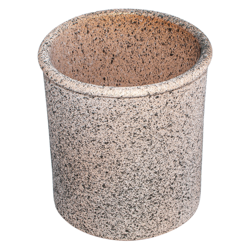 КАШПА БЯЛ ПЯСЪК Ф14cm, H15cm, 1.5l КАШПА БЯЛ ПЯСЪК Ф14cm, H15cm, 1.5l