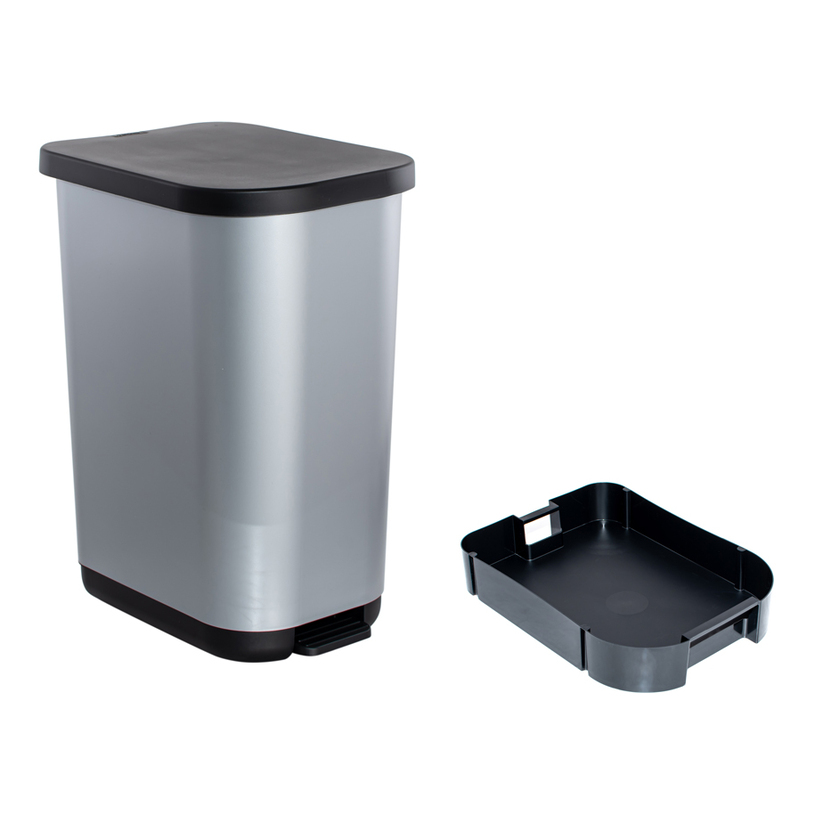 КОШ ЗА ОТПАДЪЦИ 35 L RIBO СИВ КОШ ЗА ОТПАДЪЦИ 35 L RIBO СИВ