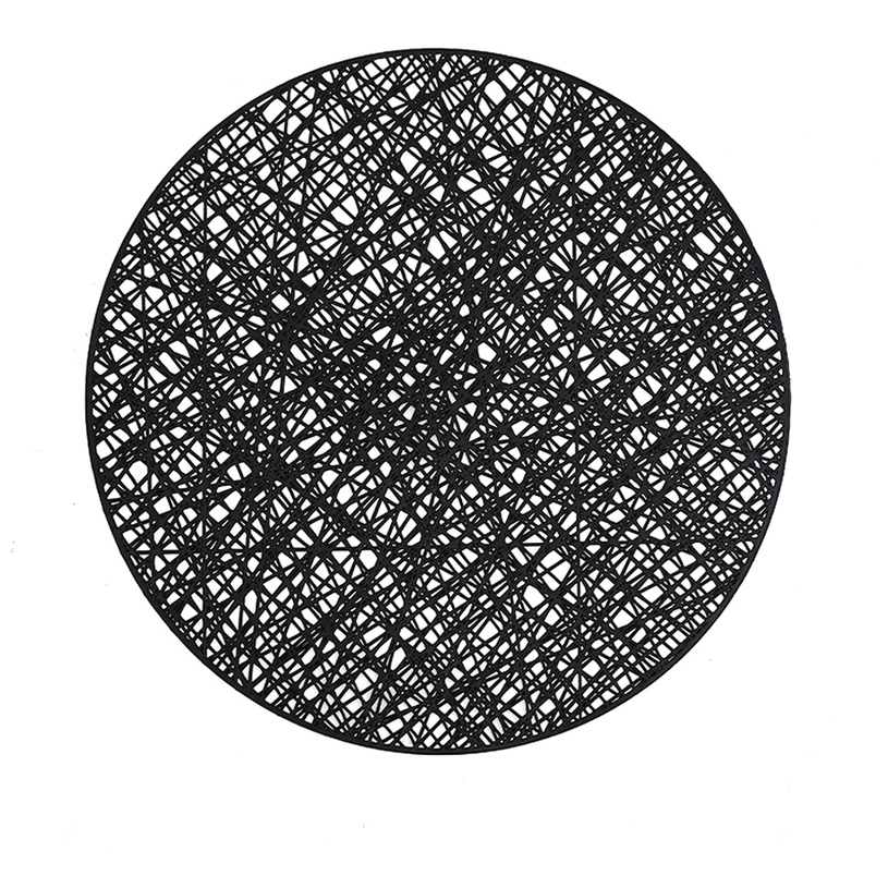 ПОДЛОЖКА ЗА МАСА ДАНТЕЛА ЧЕРНА 38X38 СМ ПОДЛОЖКА ЗА МАСА ДАНТЕЛА ЧЕРНА 38X38 СМ