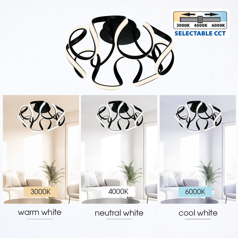 LED ПЛАФОН 54W 3-6K MEANDRA-C VIVA^^ LED ПЛАФОН 54W 3-6K MEANDRA-C VIVA^^