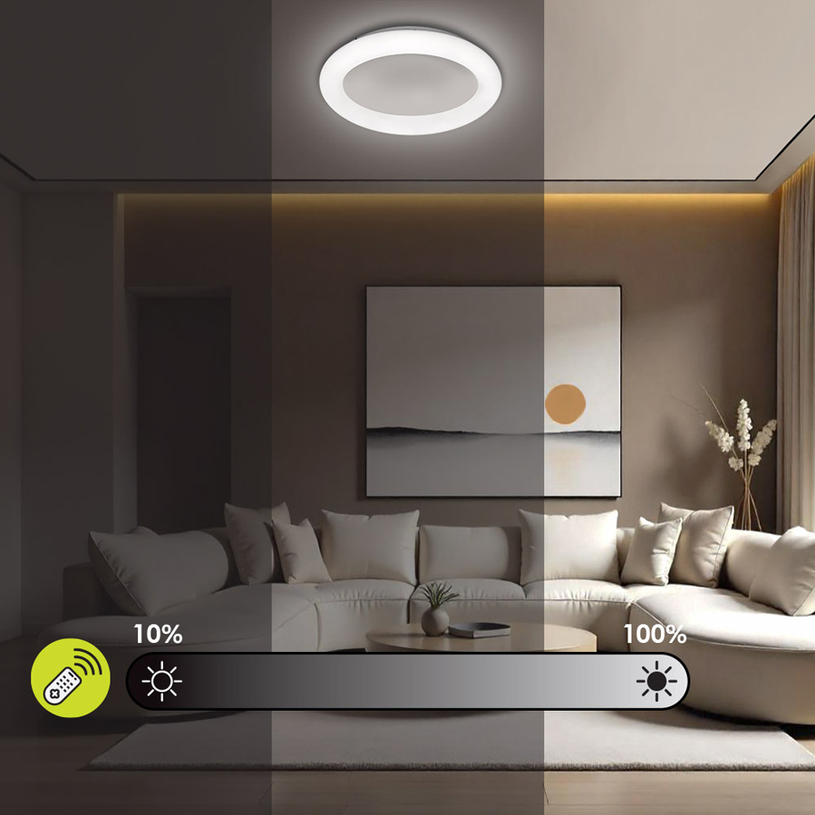 LED ПЛАФОН 45W 3000-6000K CHELSEA VIVA LED ПЛАФОН 45W 3000-6000K CHELSEA VIVA