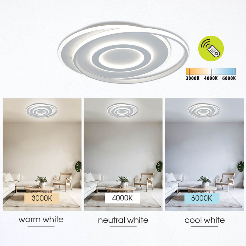 LED ПЛАФОН 88W 3-6K TILDA VIVA LED ПЛАФОН 88W 3-6K TILDA VIVA