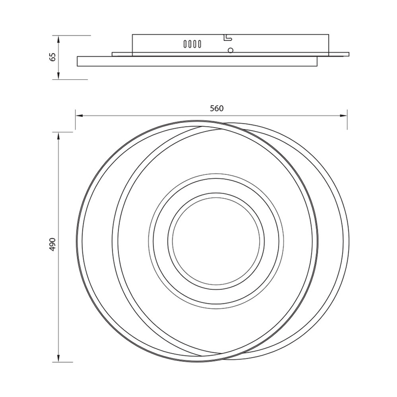 LED ПЛАФОН 88W 3-6K TILDA VIVA LED ПЛАФОН 88W 3-6K TILDA VIVA