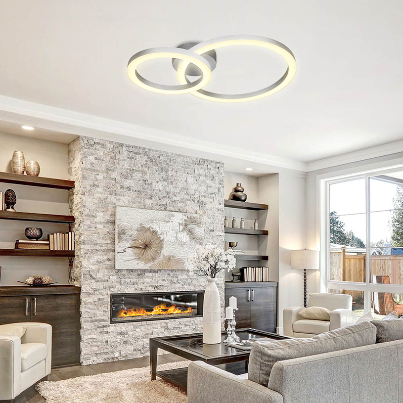 LED ПЛАФОН 18W 4K АЛУМИНИЙ ZION VIVA LED ПЛАФОН 18W 4K АЛУМИНИЙ ZION VIVA