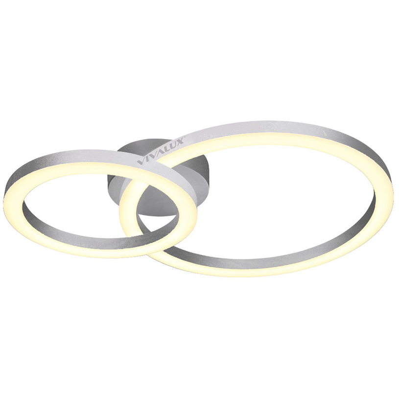 LED ПЛАФОН 18W 4K АЛУМИНИЙ ZION VIVA LED ПЛАФОН 18W 4K АЛУМИНИЙ ZION VIVA