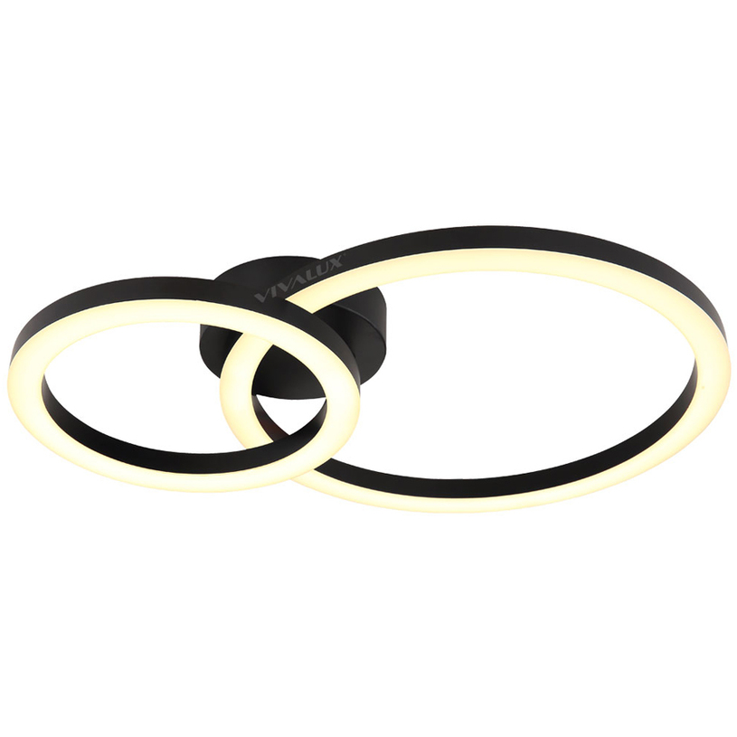 LED ПЛАФОН 18W 4K ЧЕРЕН ZION VIVA LED ПЛАФОН 18W 4K ЧЕРЕН ZION VIVA