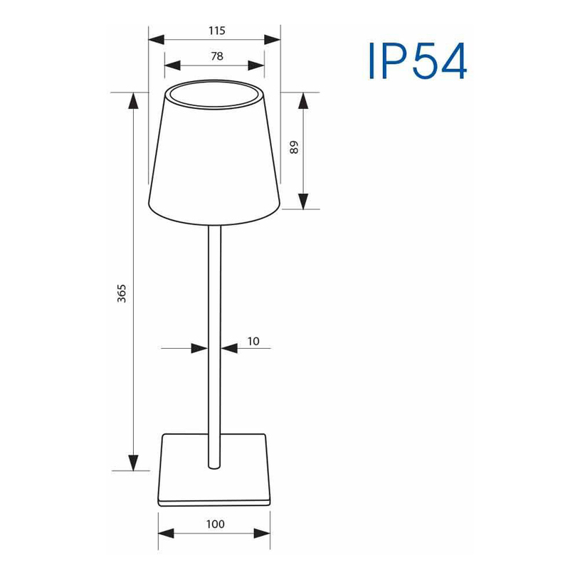 LED НАСТОЛНА ЛАМПА 3W БЯЛА FRIDA VIVA LED НАСТОЛНА ЛАМПА 3W БЯЛА FRIDA VIVA