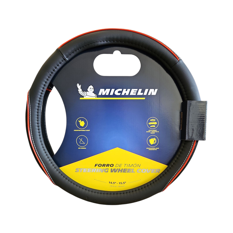 MICHELIN КАЛЪФ ЗА ВОЛАН ЧЕРВЕН ШЕВ MICHELIN КАЛЪФ ЗА ВОЛАН ЧЕРВЕН ШЕВ