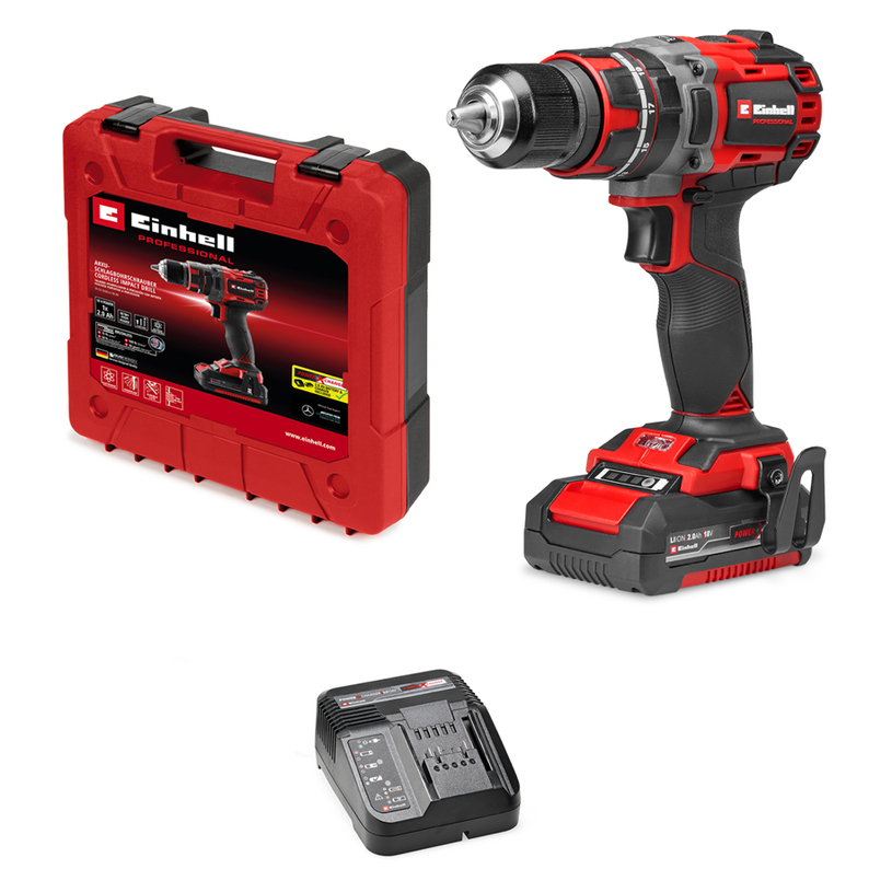 EINHELL АК.УД.БОРМАШИНА TP-CD 18/60 2Ah EINHELL АК.УД.БОРМАШИНА TP-CD 18/60 2Ah