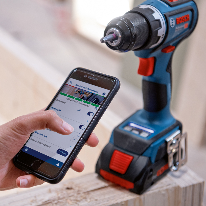 BOSCH BLUE АКУМ.БОРМАШИНА GSR 18V-90 BOSCH BLUE АКУМ.БОРМАШИНА GSR 18V-90