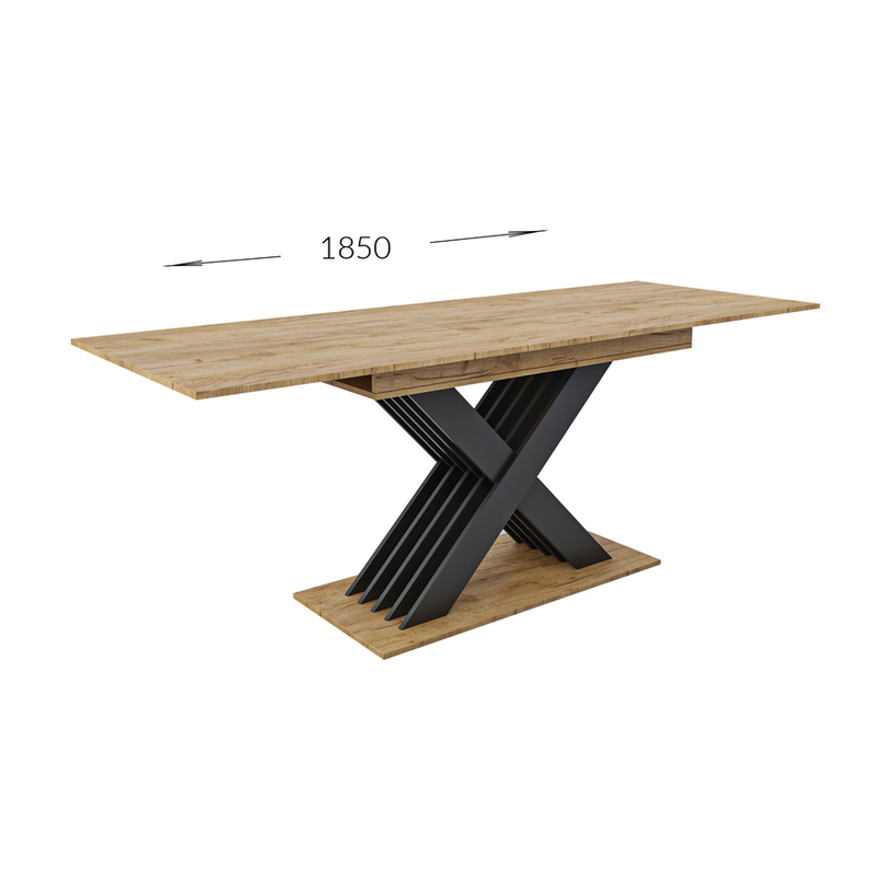 ТРАПЕЗНА МАСА CROSS 150-185/85/76 ТРАПЕЗНА МАСА CROSS 150-185/85/76
