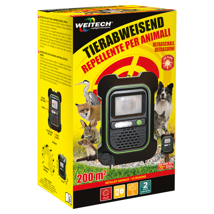 УРЕД ЗА ЗАЩИТА ОТ ЖИВОТНИ WEITECH УРЕД ЗА ЗАЩИТА ОТ ЖИВОТНИ WEITECH