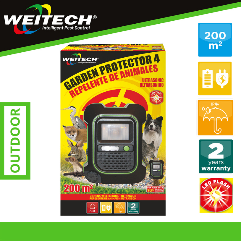 УРЕД ЗА ЗАЩИТА ОТ ЖИВОТНИ WEITECH УРЕД ЗА ЗАЩИТА ОТ ЖИВОТНИ WEITECH