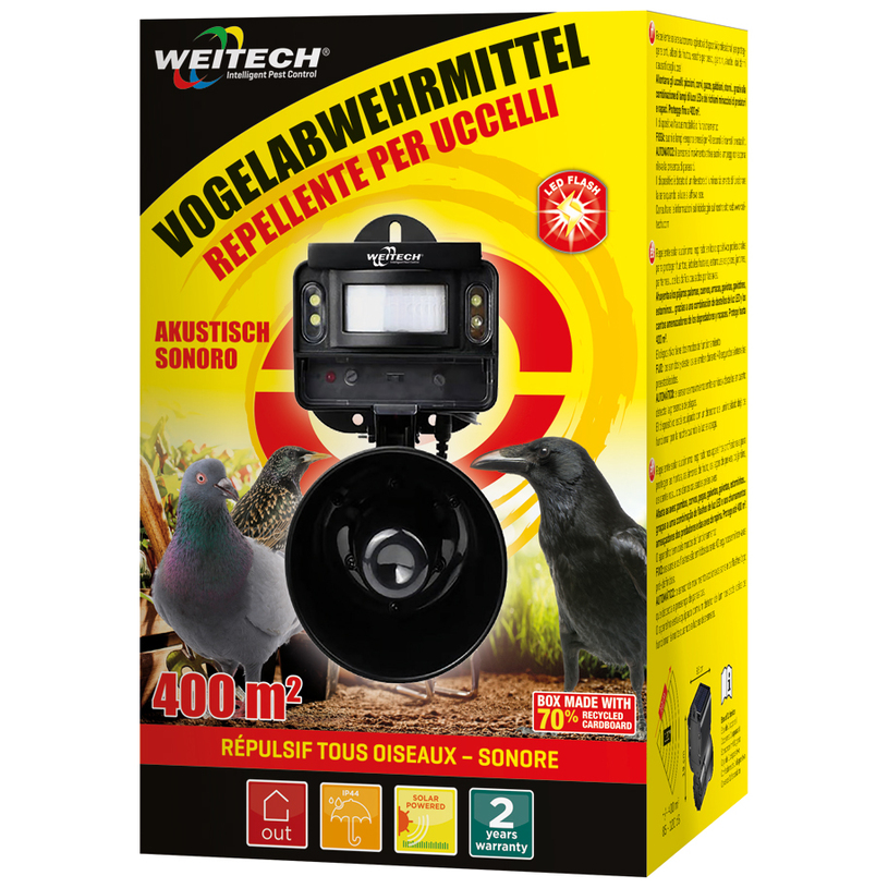 УРЕД ЗАЩИТА ОТ ПТИЦИ SOLAR BTR WEITECH УРЕД ЗАЩИТА ОТ ПТИЦИ SOLAR BTR WEITECH