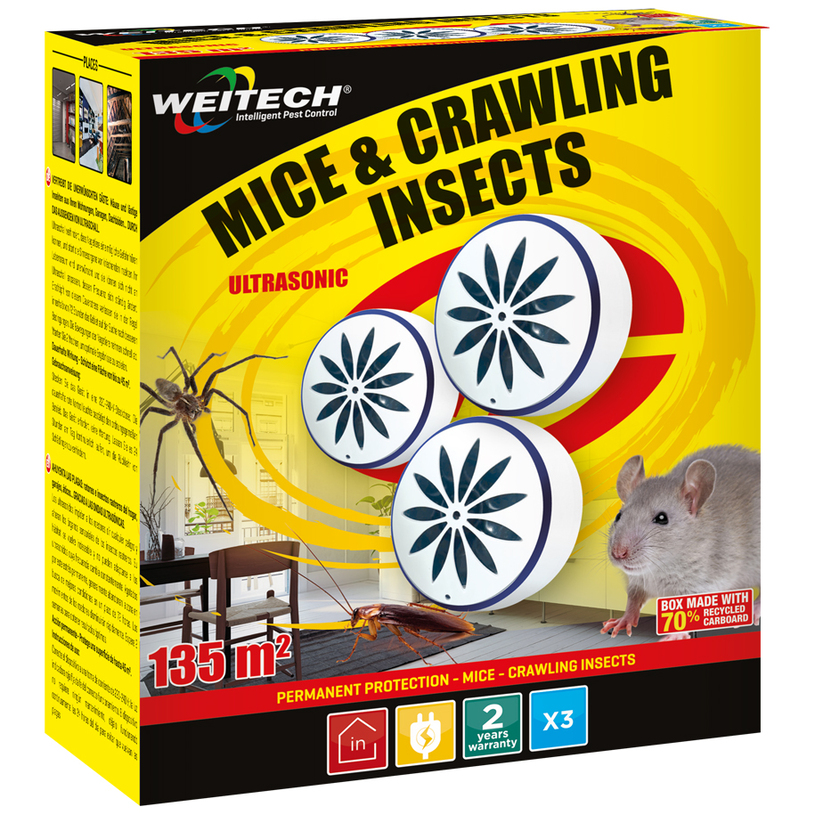 УЛТРАЗВУКОВ УРЕД ЗА ГРИЗАЧИ WEITECH 3БР УЛТРАЗВУКОВ УРЕД ЗА ГРИЗАЧИ WEITECH 3БР
