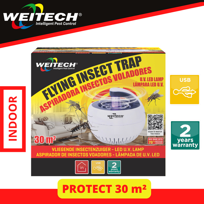 УРЕД ПРОТИВ НАСЕКОМИ LED UV USB WEITECH УРЕД ПРОТИВ НАСЕКОМИ LED UV USB WEITECH