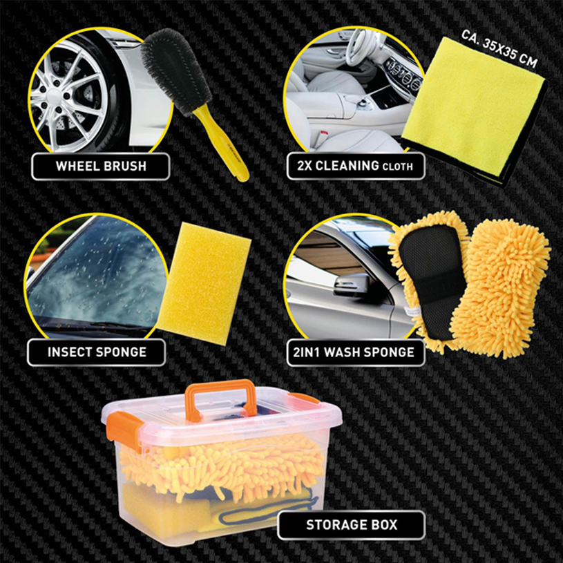 КОМПЛЕКТ ЗА ПОЧИСТВАНЕ НА АВТ.6Ч DUNLOP КОМПЛЕКТ ЗА ПОЧИСТВАНЕ НА АВТ.6Ч DUNLOP