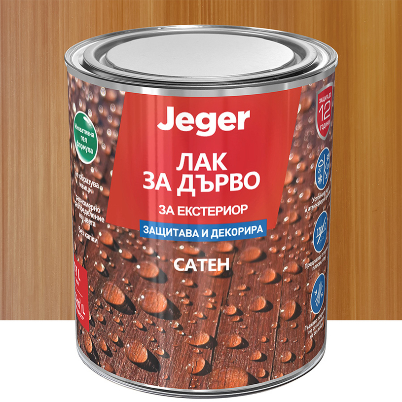 JEGER ЛАК ЗА ДЪРВО ЧЕРЕША 0.7 L JEGER ЛАК ЗА ДЪРВО ЧЕРЕША 0.7 L