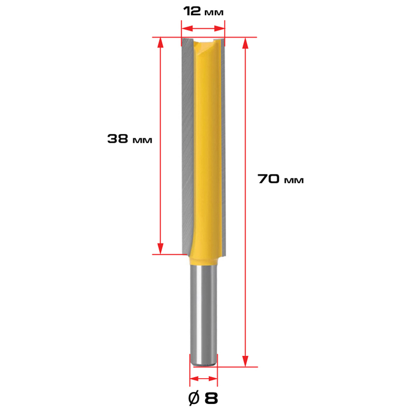 NEXTOOL ФРЕЗЕР 8x12mm УДЪЛЖ.DRAX-838 NEXTOOL ФРЕЗЕР 8x12mm УДЪЛЖ.DRAX-838