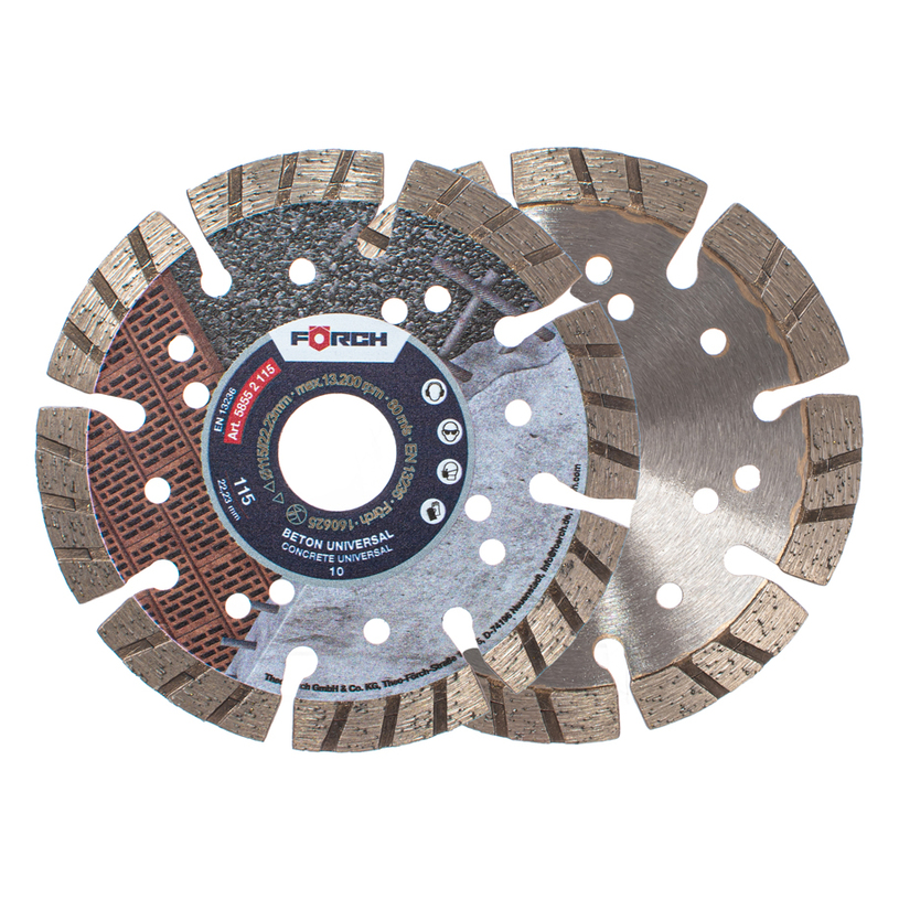 FORCH ДИАМАНТЕН ДИСК UNIVERSAL DTS 115 FORCH ДИАМАНТЕН ДИСК UNIVERSAL DTS 115