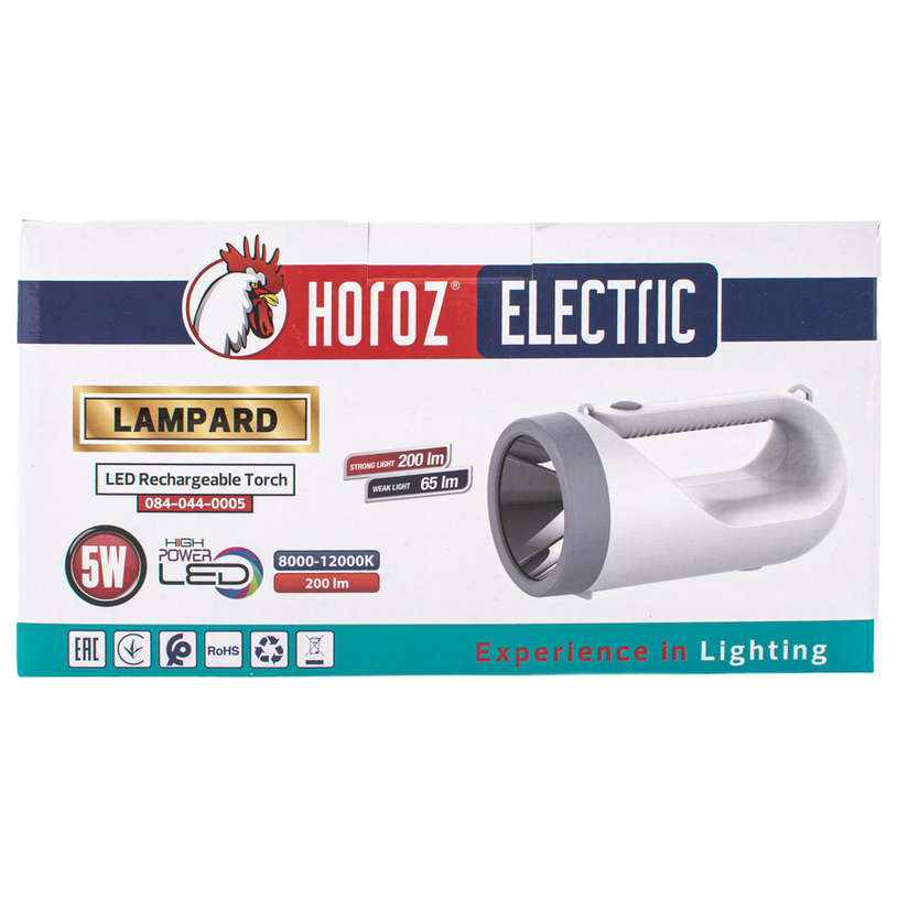 АКУМУЛАТОРЕН LED ФЕНЕР 5W IP20 БЯЛ HOROZ АКУМУЛАТОРЕН LED ФЕНЕР 5W IP20 БЯЛ HOROZ
