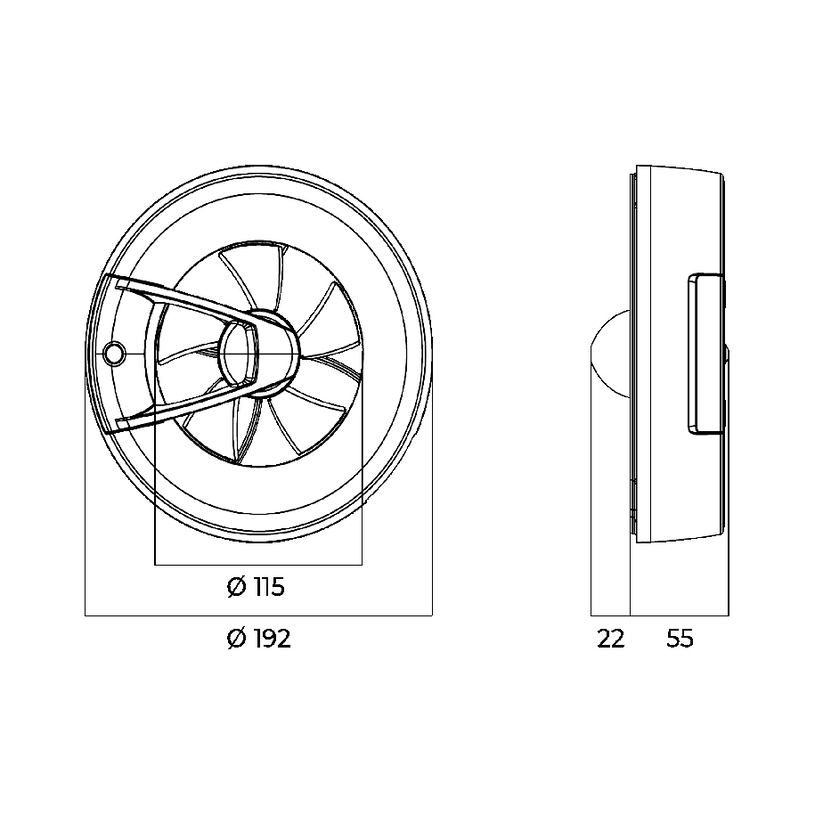 ВЕНТИЛАТОР ARC SMART WHITE WIFI КОНТРОЛ ВЕНТИЛАТОР ARC SMART WHITE WIFI КОНТРОЛ